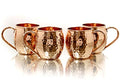 100% Pure Copper Moscow mule mugs Gift Set