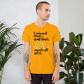 Classic Short-Sleeve Unisex T-Shirt