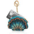 Blue Cove Sea Shell Beaded Coin Purse