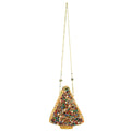 Glittering Joy Colorful Christmas Tree with Gems Handbag