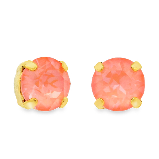 Oakland Studs in Midnight Express: Light Colorado Topaz Glimmer