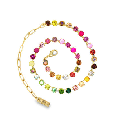 Sarina Necklace in Pink Ombre