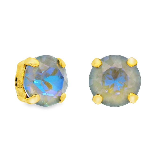 Oakland Studs in Midnight Express: Light Colorado Topaz Glimmer