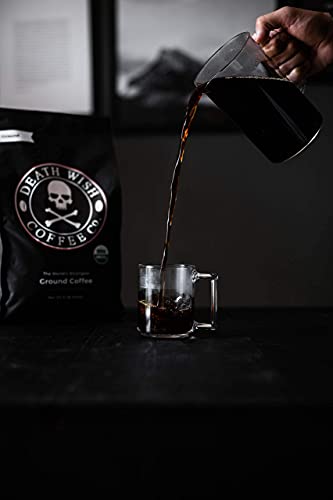 DEATH WISH COFFEE Ground Coffee Dark Roast