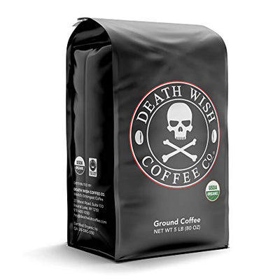 DEATH WISH COFFEE Ground Coffee Dark Roast