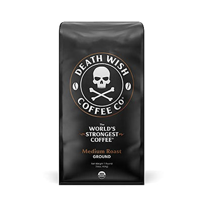 DEATH WISH COFFEE Ground Coffee Dark Roast