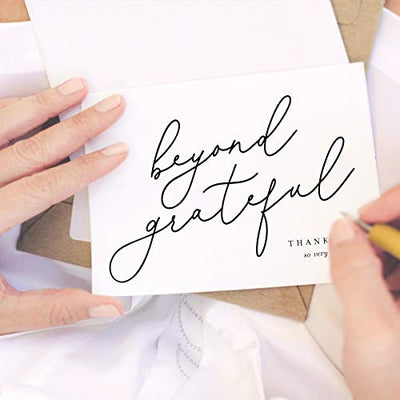 Beyond Grateful Thank You Cards with Envelopes
