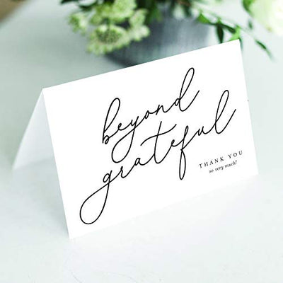 Beyond Grateful Thank You Cards with Envelopes