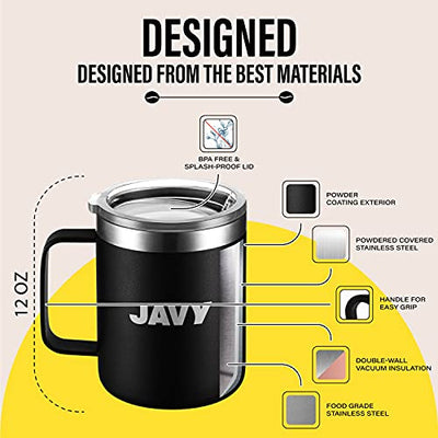 Javy Coffee Tumbler with Lid