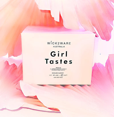 Girl Tastes Garden Candle