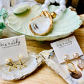 Iris & Lily Freshwater Pearl Earrings